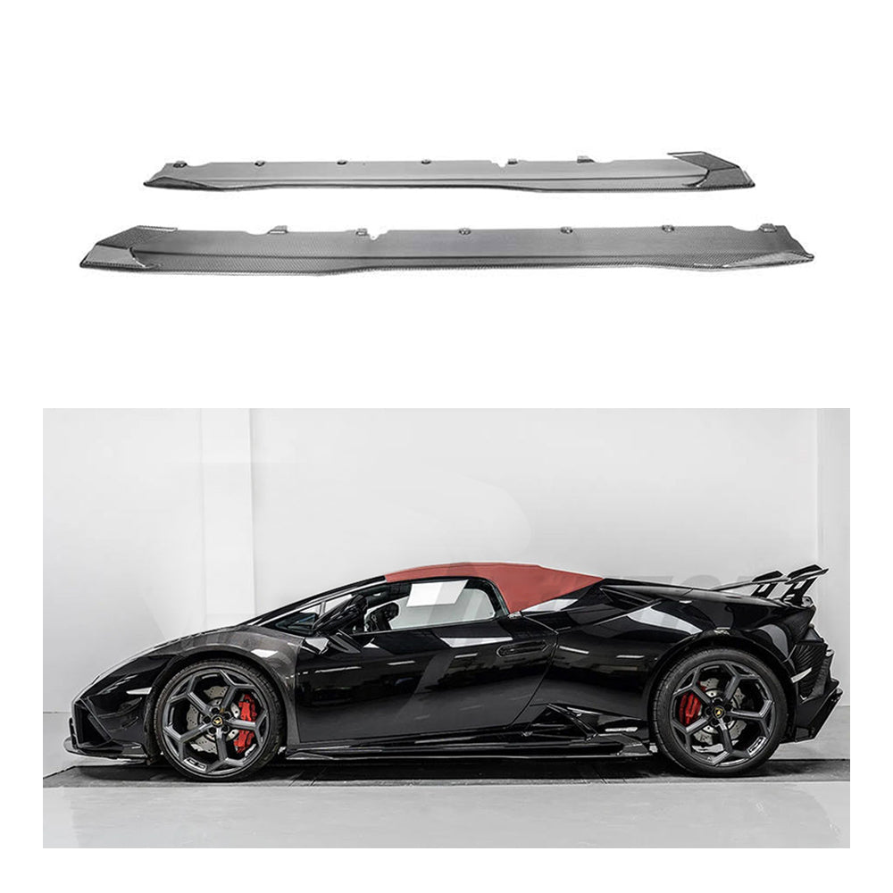 LAMBORGHINI Huracan EVO Dry carbon fiber Side Skirts(2019)