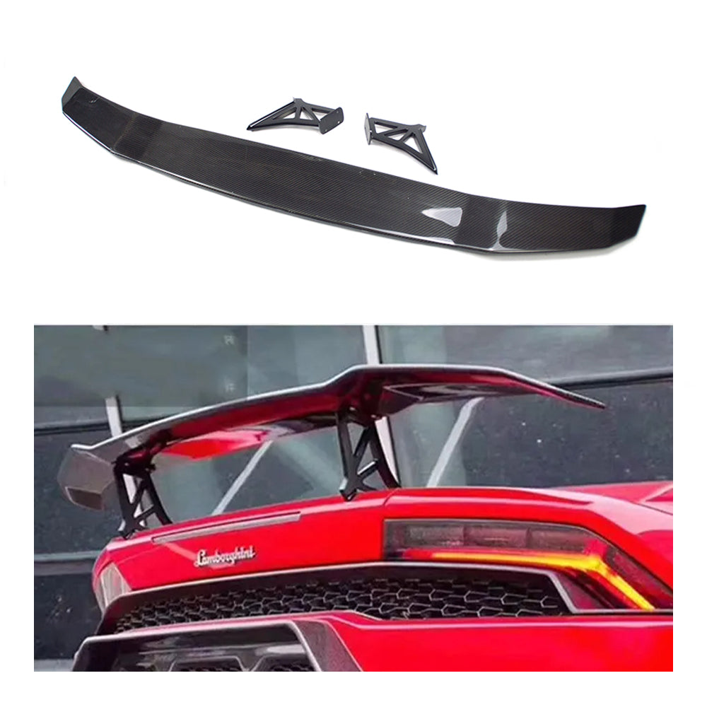 LAMBORGHINI LP580/LP610 Dry carbon fiber SV style rear wing