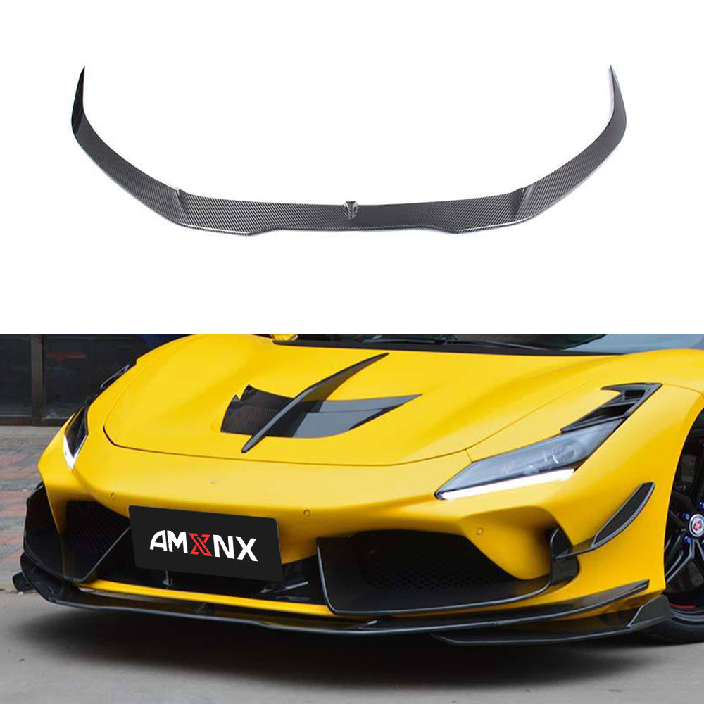 FERRARI F8 Dry carbon fiber Lower front lip