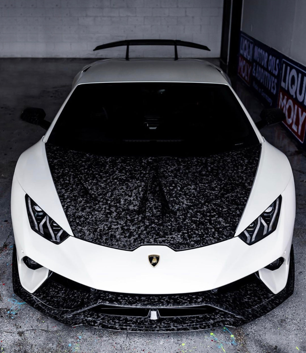 LAMBORGHINI LP580/LP610 Dry carbon fiber S16 Type Hood