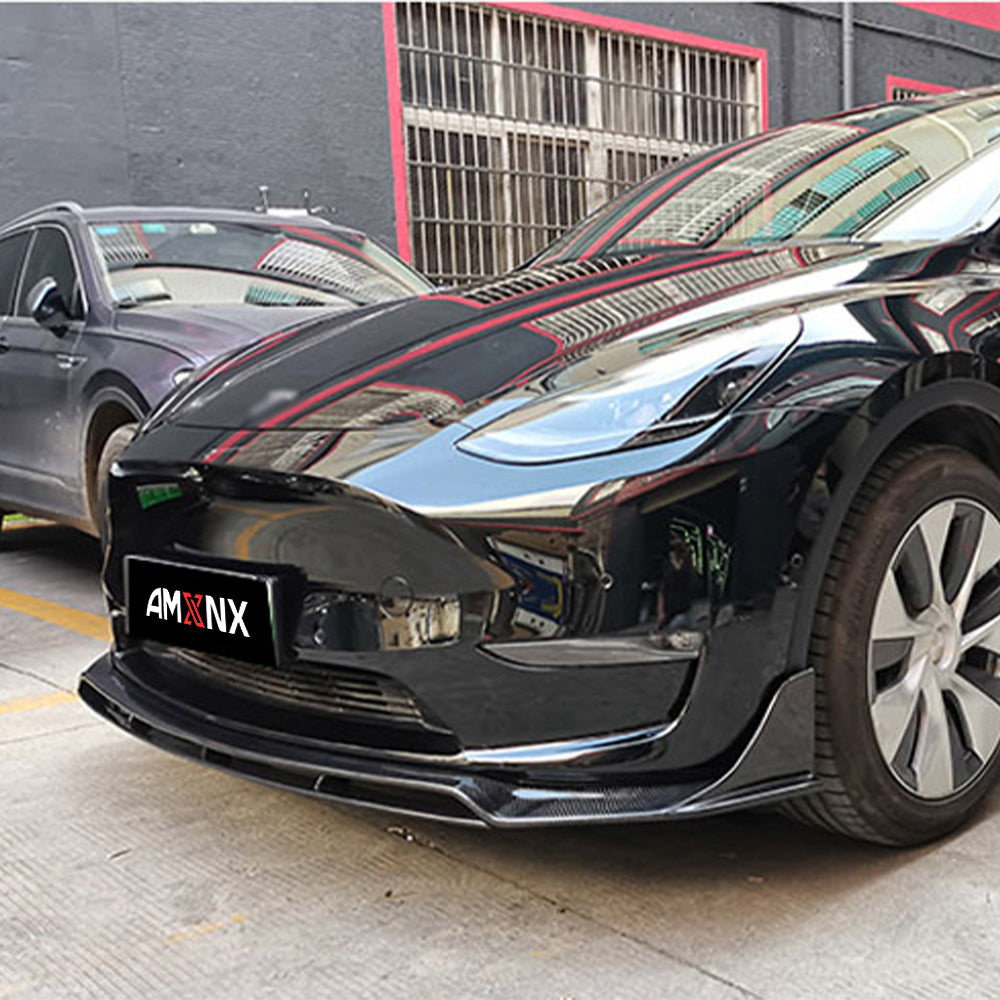 TESLA MODEL 3 Dry carbon fiber Front lip