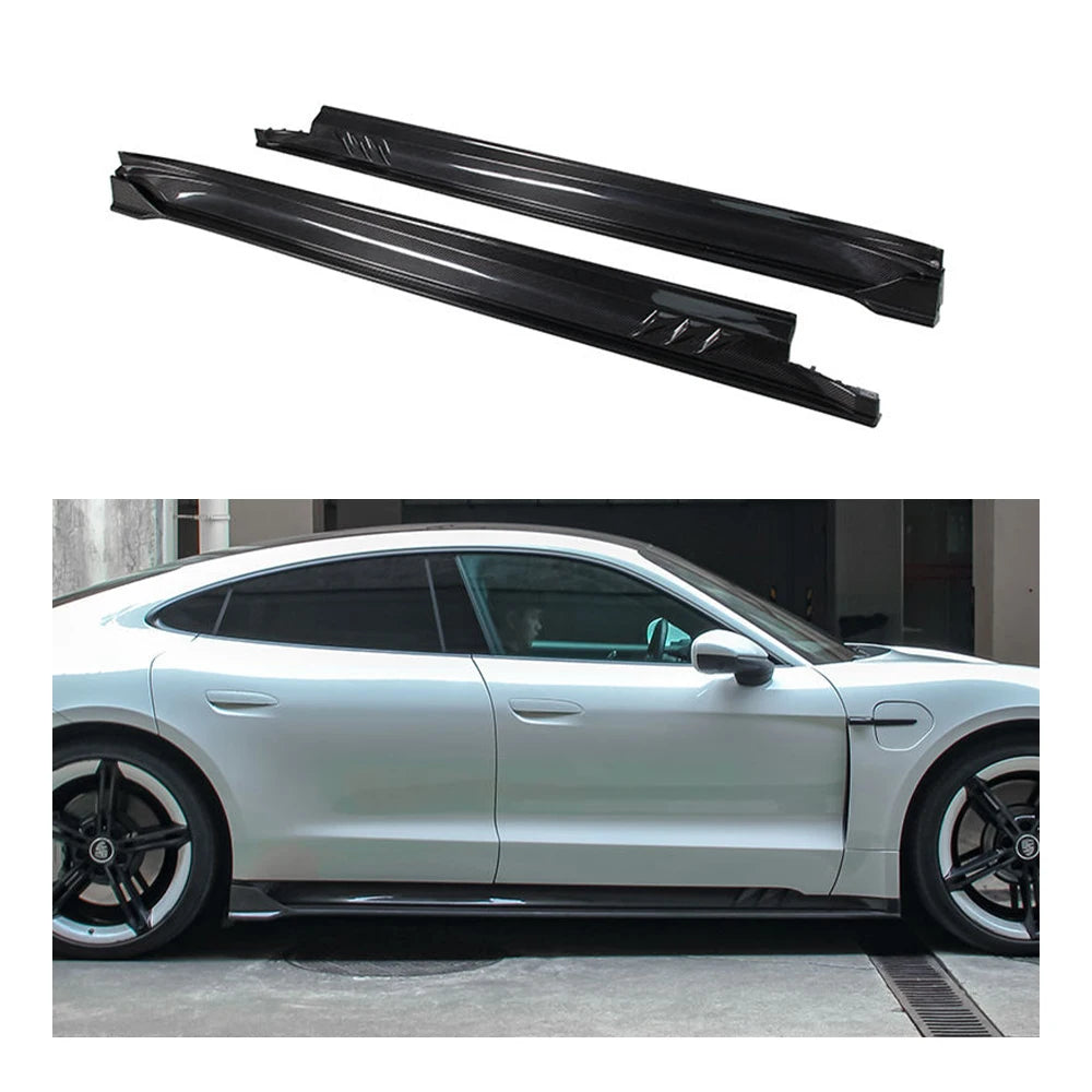 PORSCHE Taycan/Cross Turismo Dry Carbon Fiber Side Skirt