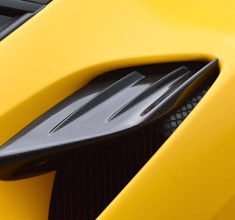 FERRARI F8 Dry carbon fiber Rear air outlet