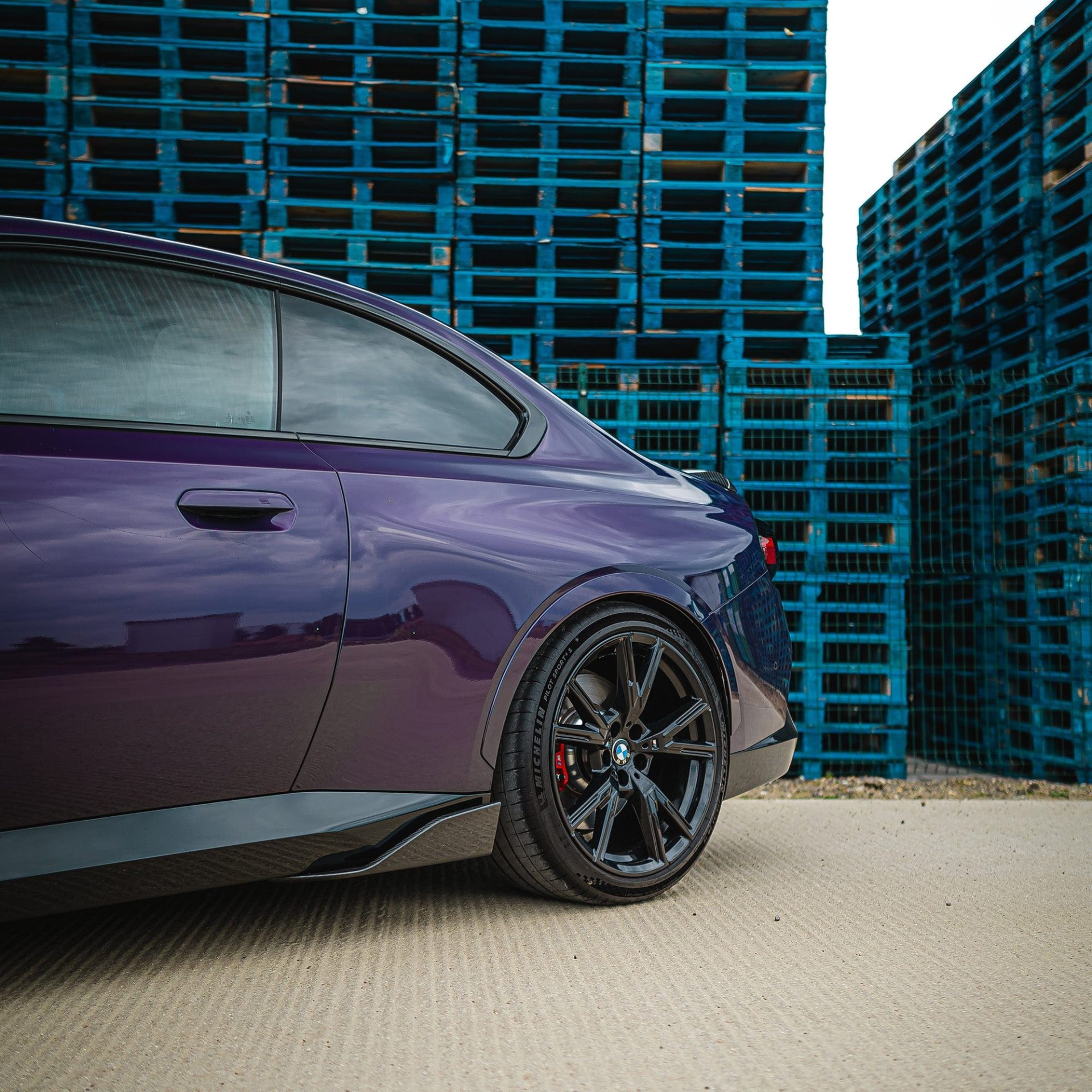 BMW M2 F87 Dry Carbon Fiber MP Side Skirt