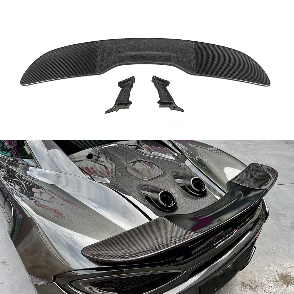 MCLAREN 570S/540C Dry carbon fiber Rear wing For Upgraded 600LT