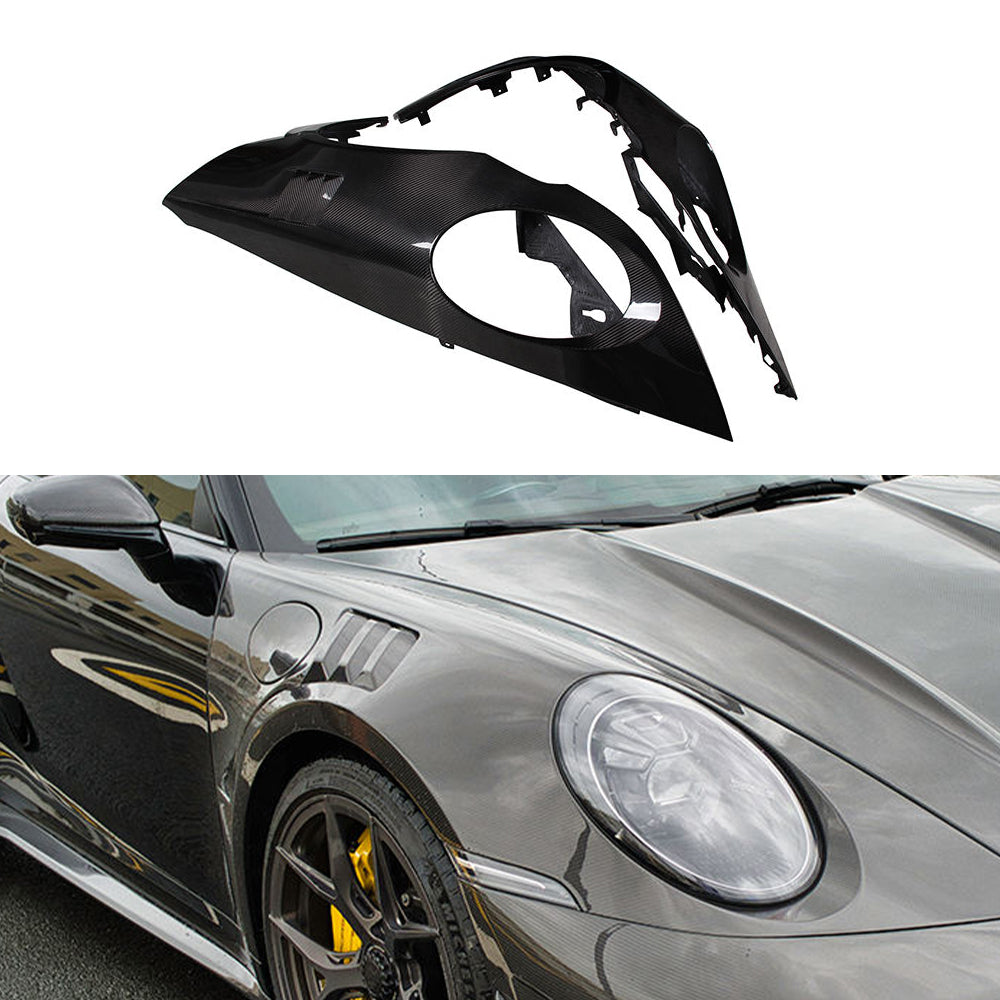 PORSCHE 911/992 Turbo S Dry Carbon Fiber Front Fender